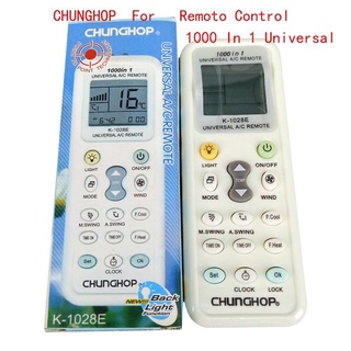 Chunghop k-1028 dành cho chunghop ac a / c remoto control k-1028e 1000 trong 1 máy điều hòa đa năng thay thế mới