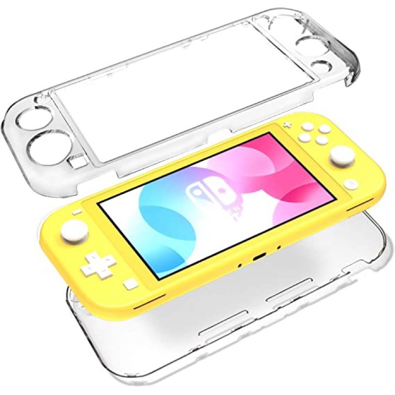 Case crystal trong suốt bảo vệ Nintendo Switch Lite siêu slimfit body Vỏ Case nintendo switch lite hãng Dobe