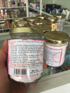 Bột Nạ Collagen Cánh Hoa Hồng