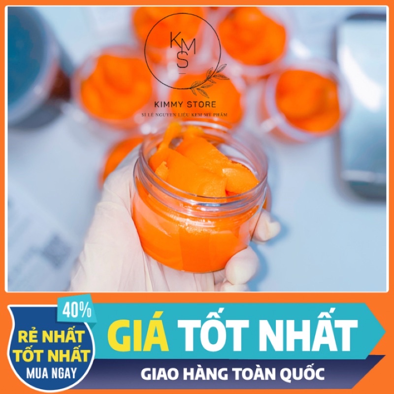 Lẻ hủ 100g collagen tươi màu cam