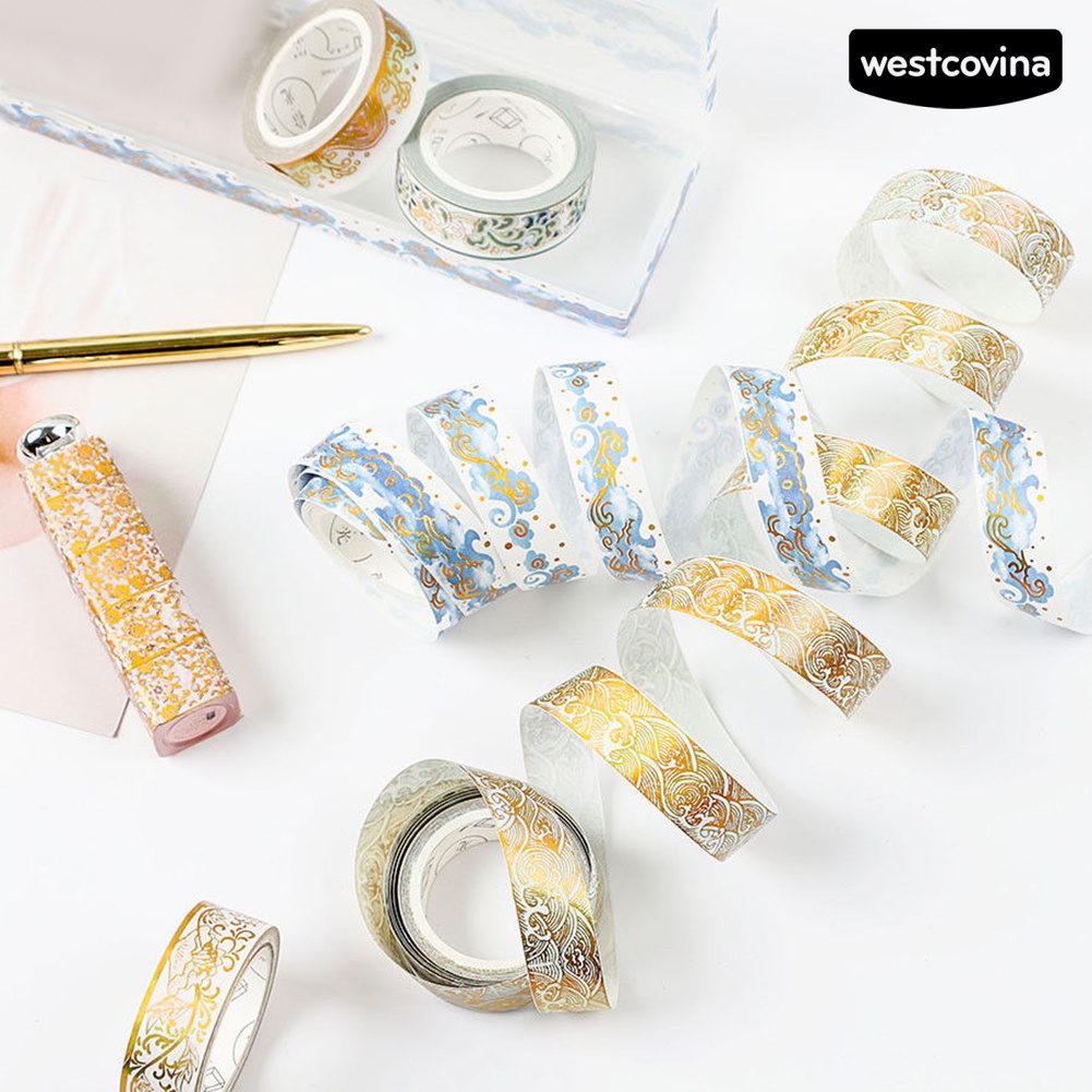 [Hot]✍Cuộn Băng Dính Washi Phong Cách Trung Quốc