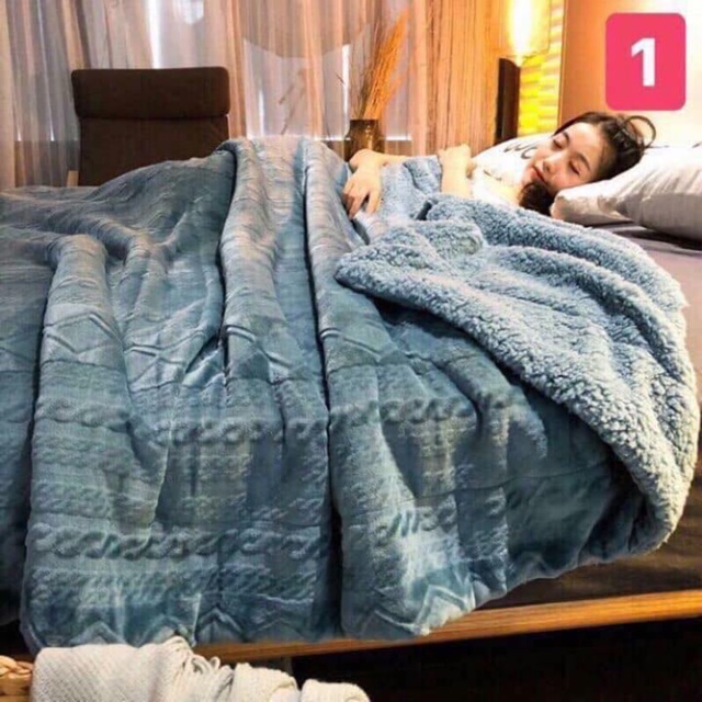 Chăn lông cừu BLANKET xuất Nhật