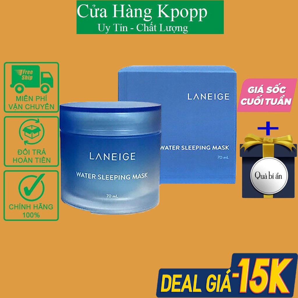 Mặt Nạ Ngủ LANEIGE Cung Cấp Nước 70ml