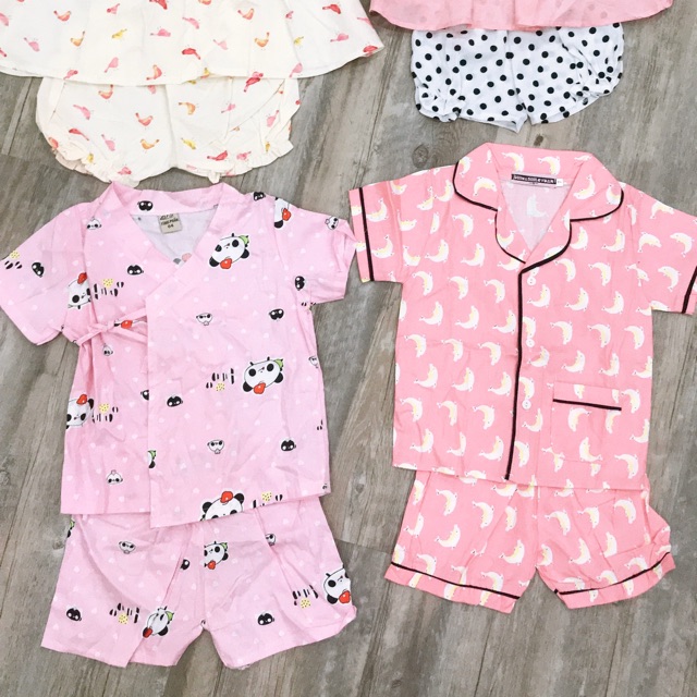 combo set đồ cho bé gái(4bô hoặc bộ và váy)