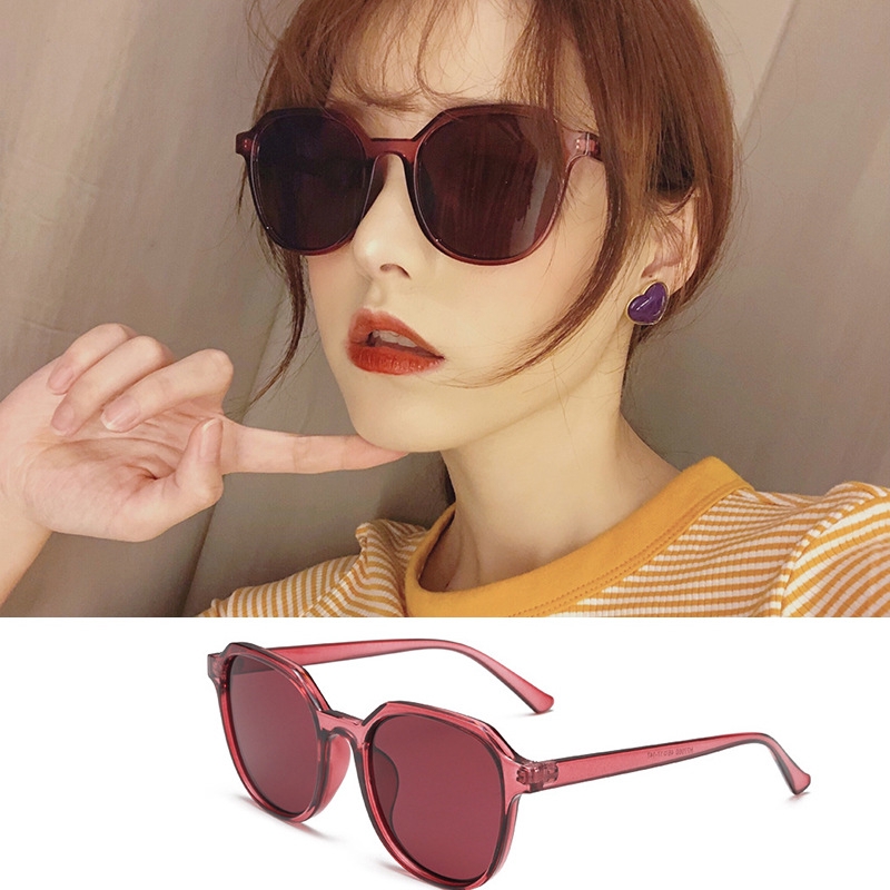 New round face sunglasses female Korean version of the tide web celebrity street shot GM sunglasses