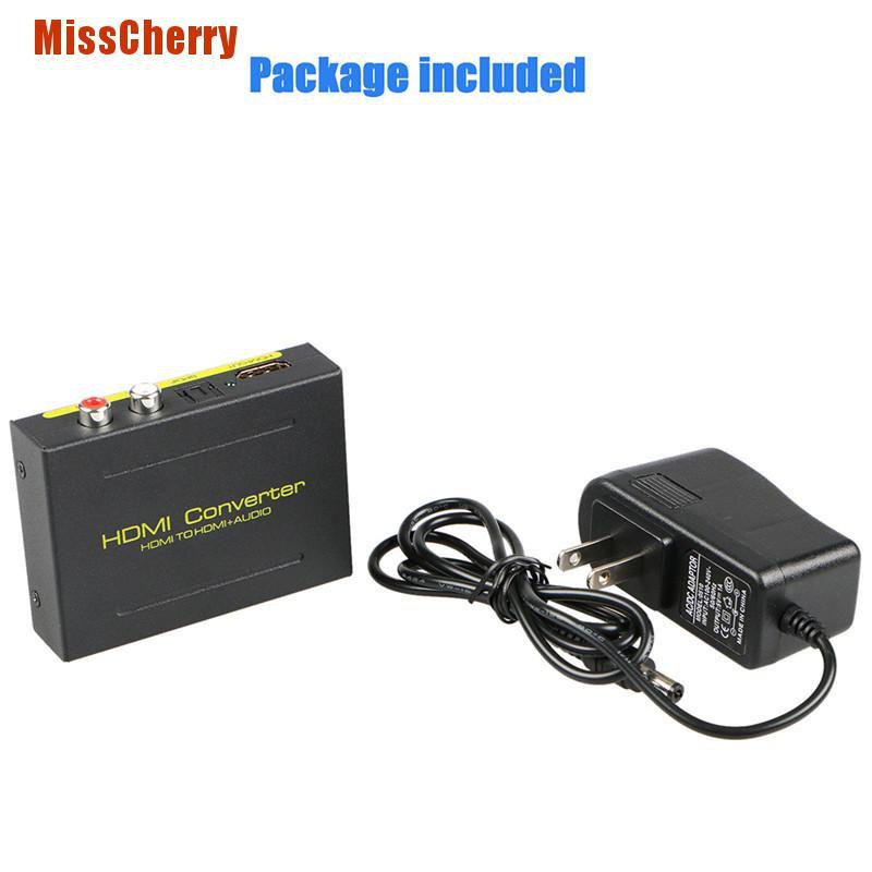 Bộ Chuyển Đổi Hdmi Sang Hdmi + Spdif + Rca L / R