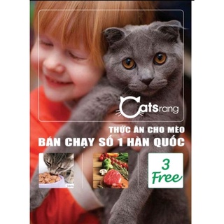 Thức ăn hạt Catsrang 1kg dành cho Mèo mọi lứa tuổi