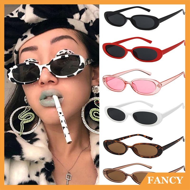 Kính Mát Gọng Oval Nhỏ Thời Trang Châu Âu