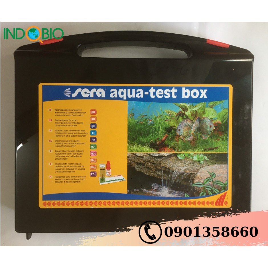 BỘ TEST NƯỚC SERA 9 CHỈ TIÊU TEST SERA - ĐỨC