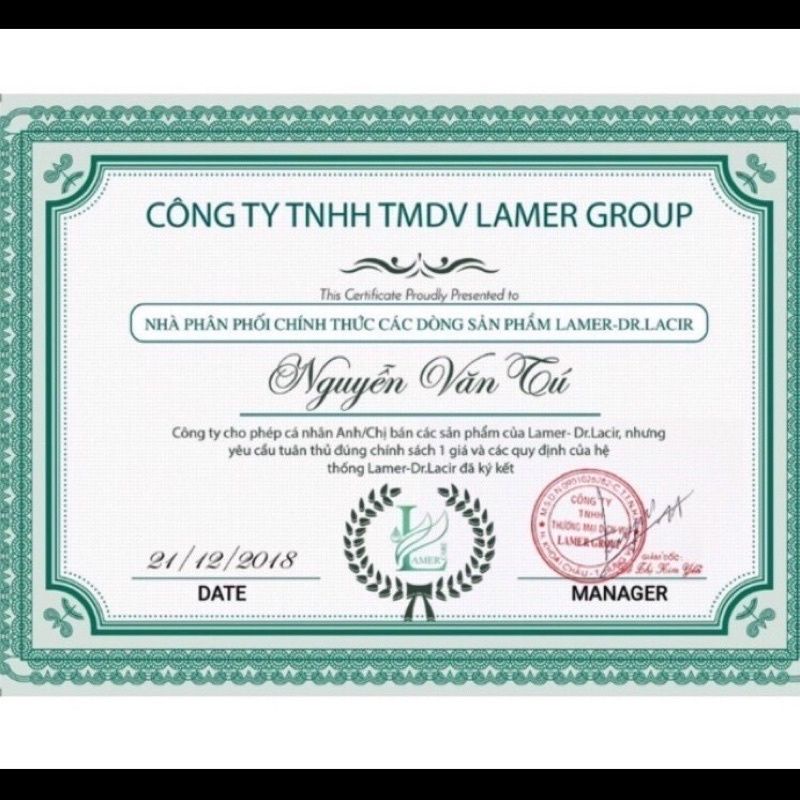 Combo kem ngày đêm dr lacir