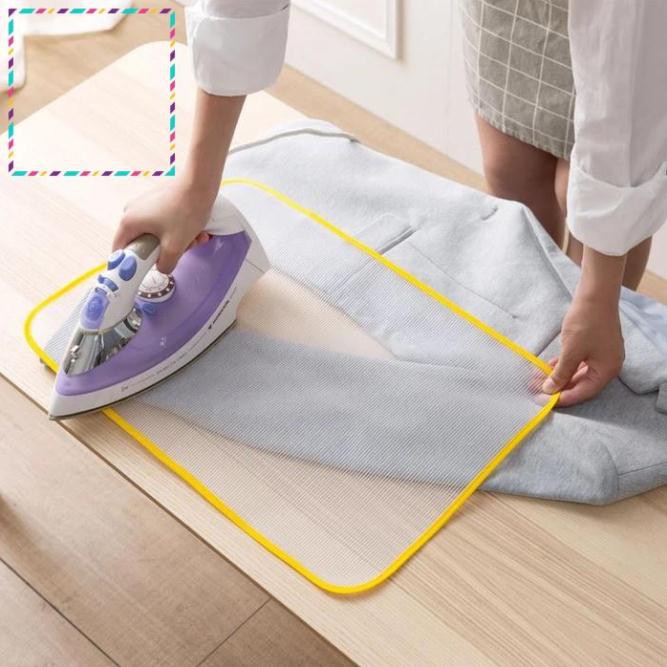 Tấm lót bảo vệ quần áo khi là ủigiúp quần áo chống cháy sờn