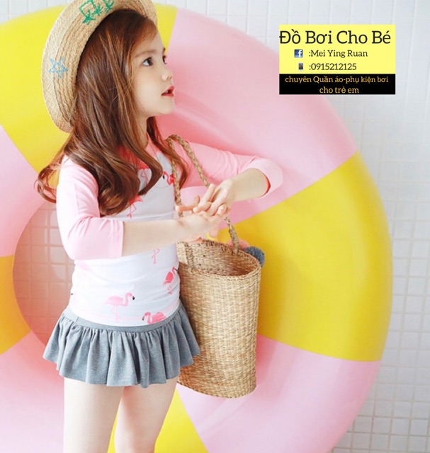 Bộ bơi hồng hạc(kèm mũ) | BigBuy360 - bigbuy360.vn