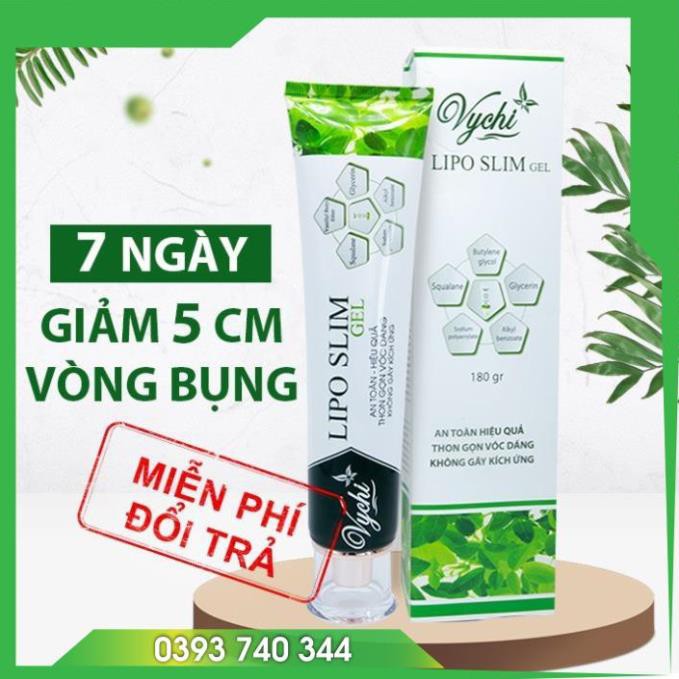 [CHÍNH HÃNG] Date mới-KEM TAN MỠ [MUA 1 TẶNG 3] Lipo Slim chiết xuất100% từ thiên nhiên là an toàn lành tính