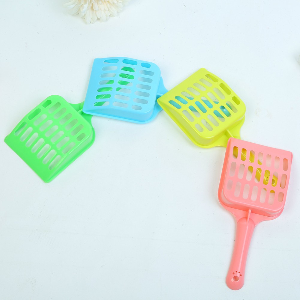 Xẻng Nhựa Xúc Thức Ăn Di Động Tiện Dụng Cho Thú Cưng