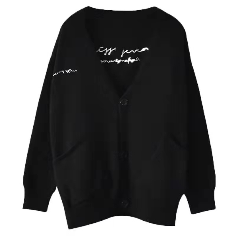 Áo khoác cardigan tay dài kiểu dáng đơn giản