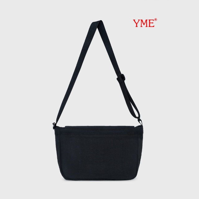 Túi tote đeo chéo Unisex nam nữ YME vải canvas cao cấp có khóa miệng YSB03D