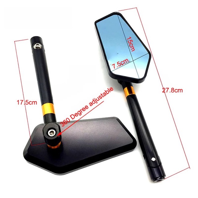 Kính chiếu hậu Rizoma iPhone Xéo