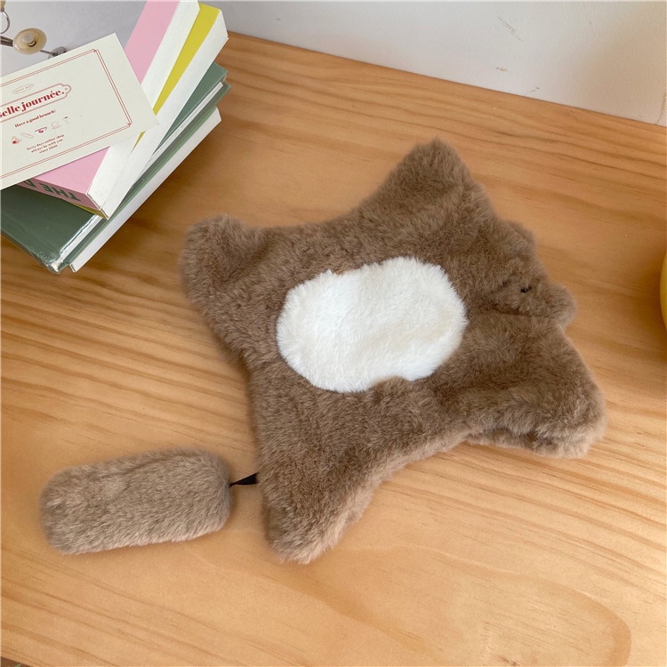 ohaya ∞ ins Plush Koala pencil bag Case Large Capacity coin Cosmetic bag Cute Storage Bag