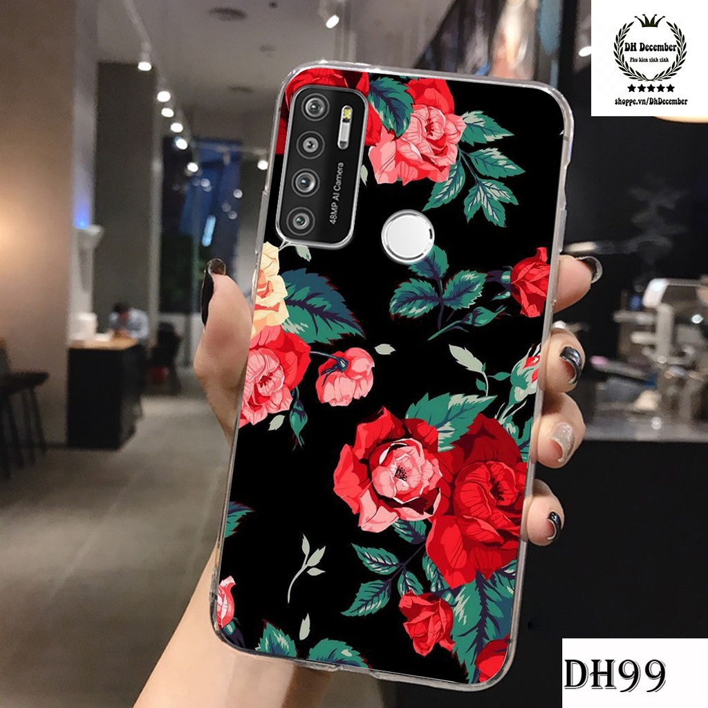Ốp lưng Vsmart LIVE 4 in hình hoa tinh tế , mới mẻ DH DECEMBER