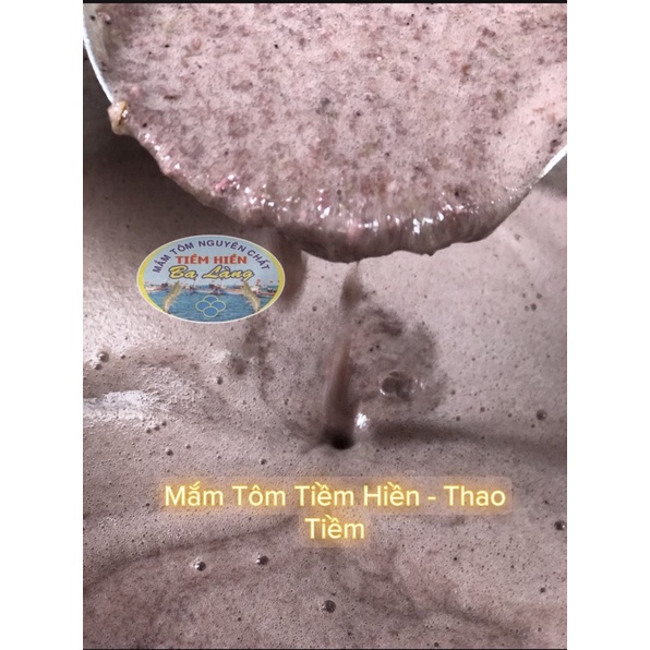 Mắm Tôm Ba Làng - Thanh Hóa 1 Lit Đặc biệt - Hàng Cao Cấp