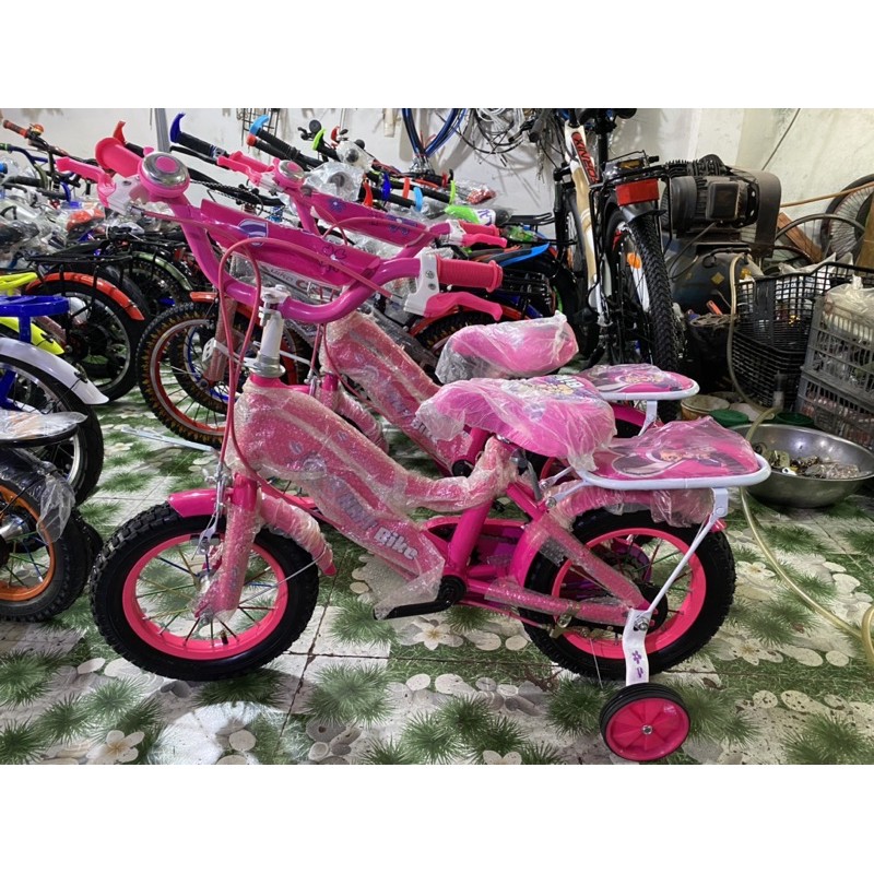 XE ĐẠP TRẺ EM 12IN GHBIKE 2 ỐNG ĐÀI LOAN NEW