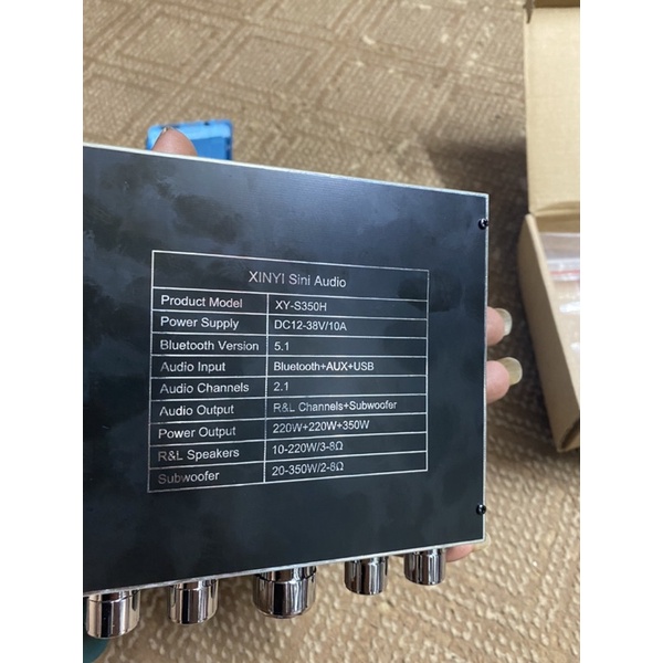 Mạch âm thanh 2.1 Sinilink XY-S350H - TPA3251D2 - Bluetooth 5.1 - CS 790w