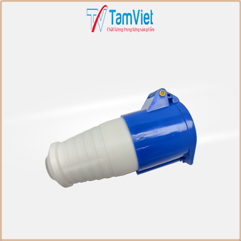 Ổ cắm điện công nghiệp 1 pha, ổ cắm công nghiệp di động 16A, 32A 3 chấu