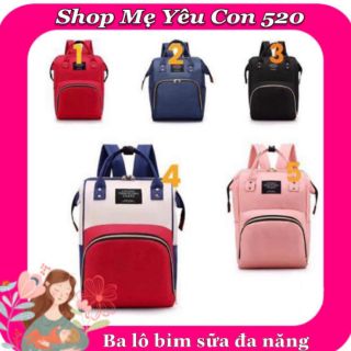 Balo bỉm sữa đa năng cho mẹ và bé có ngăn giữ nhiệt