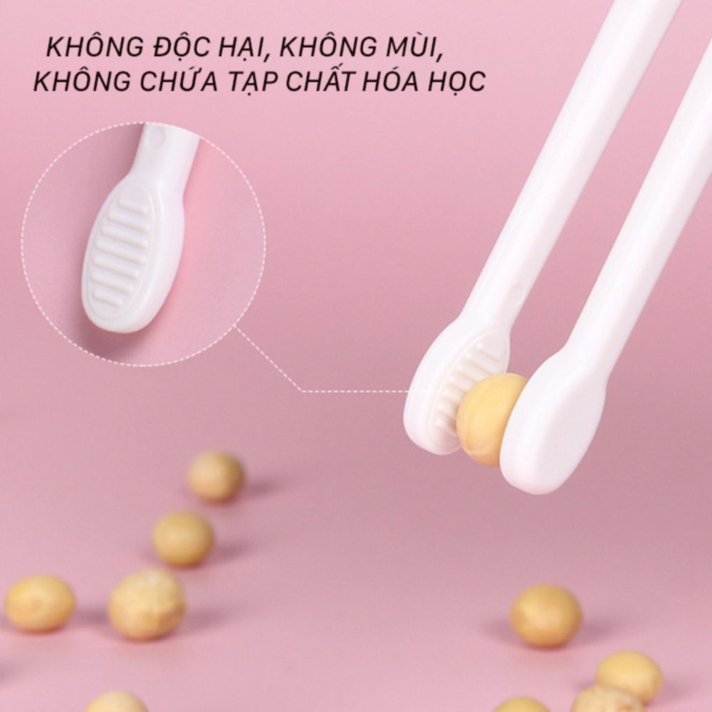 Bộ Thìa, Dĩa, Đũa Tập Gắp Hình Gấu Cho Bé