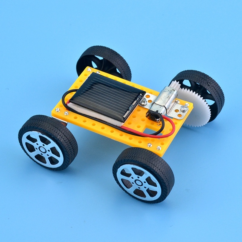 Bộ đồ chơi lắp ráp robot chạy bằng năng lượng mặt trời DIY cho trẻ em
