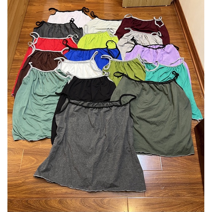 Áo 2 dây cotton đủ size