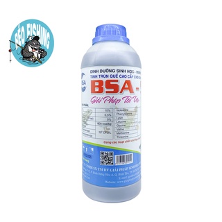 Tinh mùi dụ cá hương trùn quế nguyên chất bsa-5 500ml chuyên dành cho cần thủ câu cá