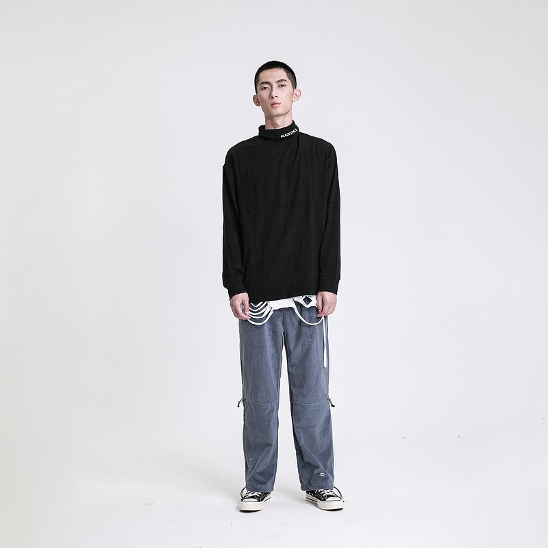 Áo Dài Tay Black Space TurtleNeck