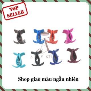 KẸP TÓC CÀNG CUA 3 RĂNG MÀU TRƠN XINH ĐẸP DỄ THƯƠNG ĐƠN GIẢN, phụ kiện làm đẹp tóc cho nữ