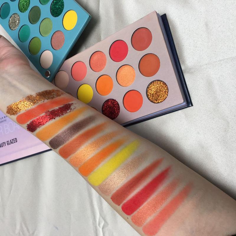 Phấn mắt Beauty Glazed gồm 60 màu lâu trôi kháng nước lấp lánh