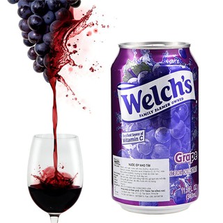 Welch's Soda Nho (LỐC 12 LON * 355ML)