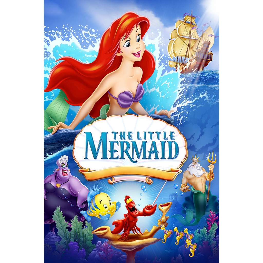 Bộ Tranh Xếp Hình Minh Châu 150 Mảnh Ghép – The Little Mermaid