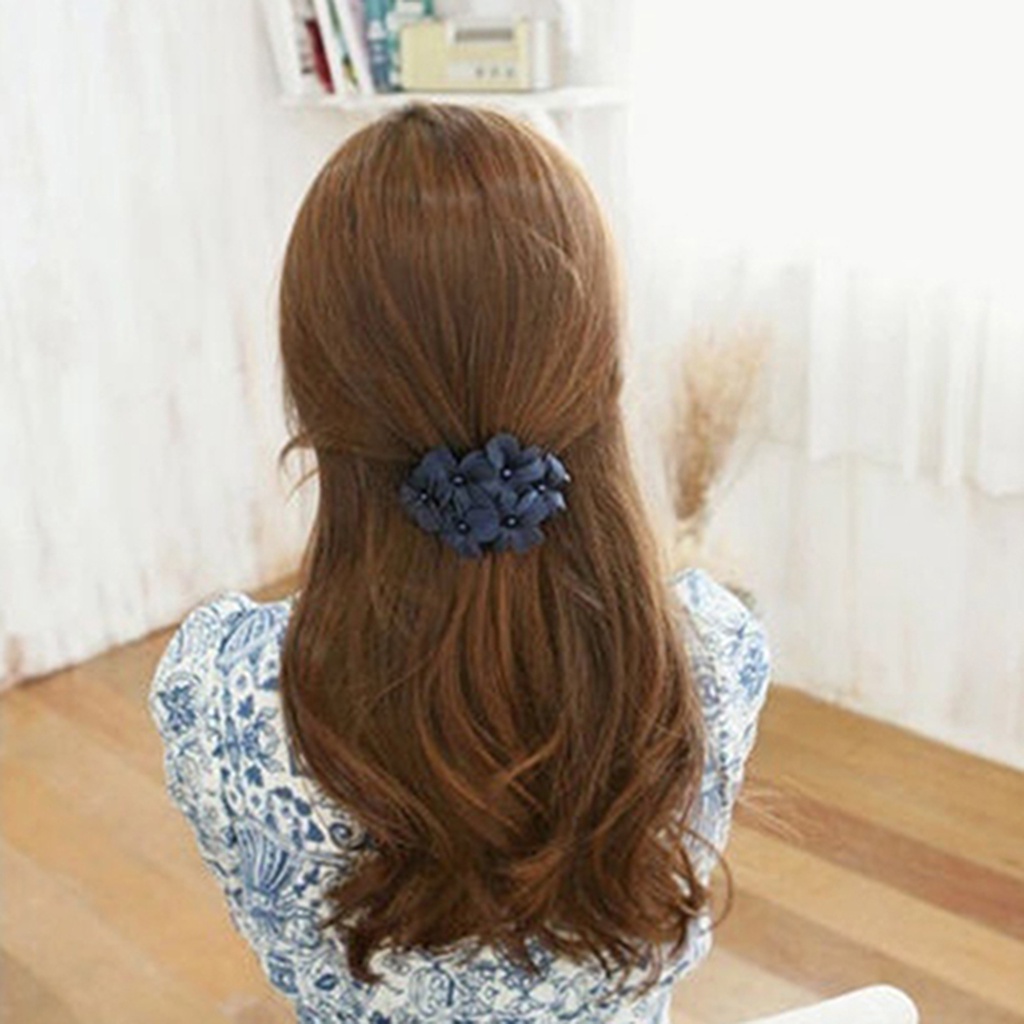 Kẹp tóc hình bông hoa xinh xắn đáng yêu dành cho nữ
