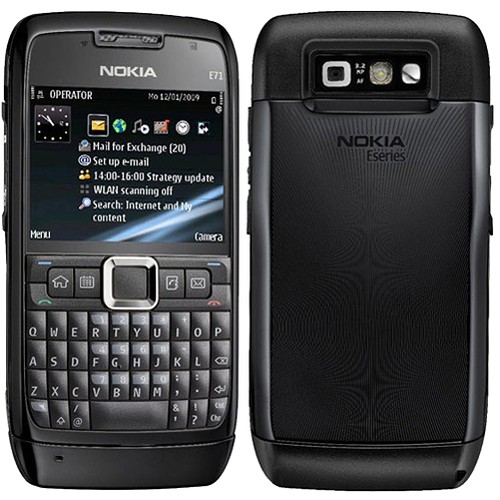 Điện thoại cổ Nokia E71 màu đen