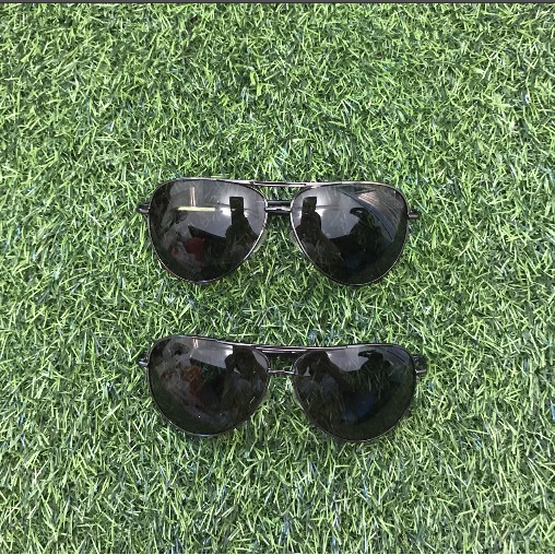 Kính râm kính mắt kính lái xe kính câu cá polarized xanh đen Uv400