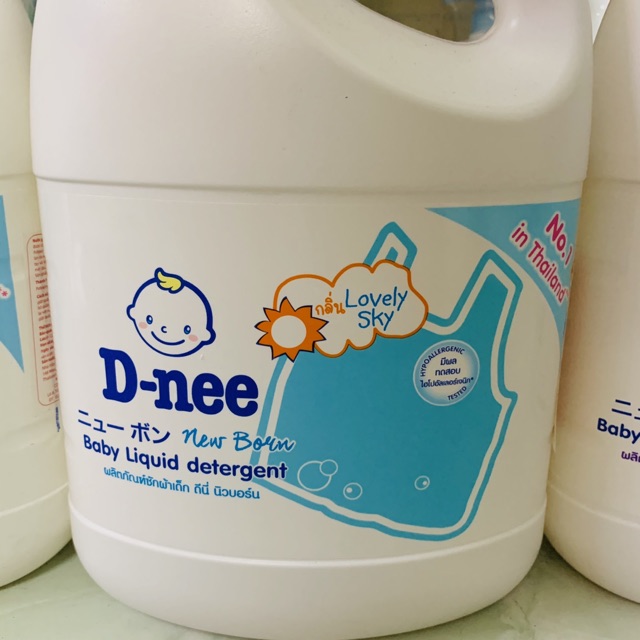 Nước Giặt Quần Áo Em Bé Dnee 3000ml