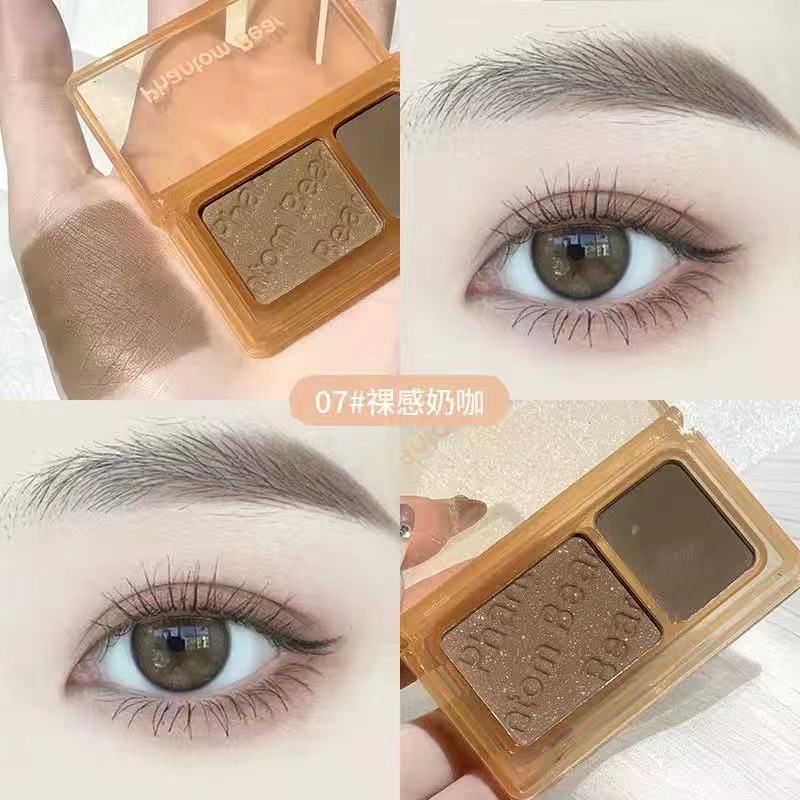 [Hàng mới về] Bảng phấn mắt lì hai màu hiệu ứng bền màu dành cho người mới bắt đầu | BigBuy360 - bigbuy360.vn