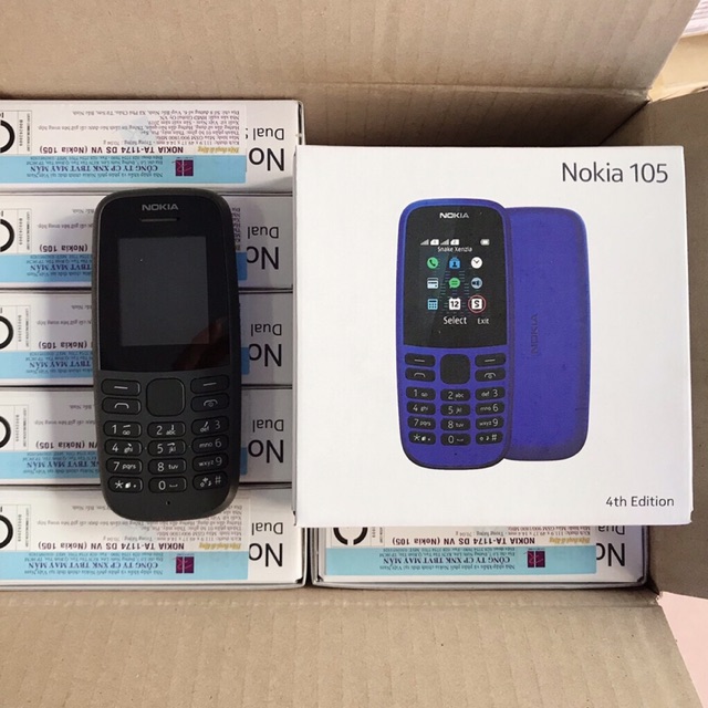 Điện thoại nokia 105 2 sim 2019 (hàng chính hãng)