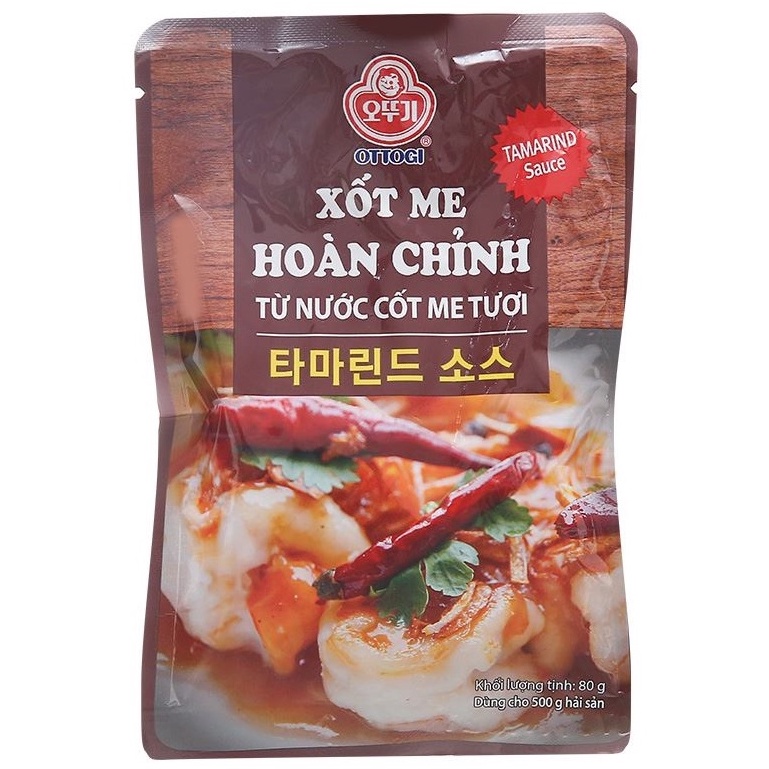 XỐT ME HOÀN CHỈNH OTTOGI GÓI 80G