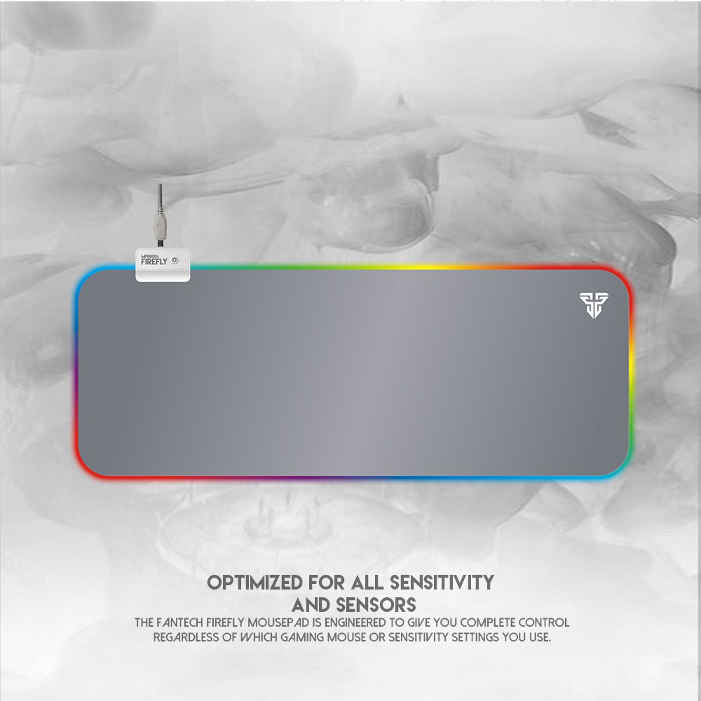 Đế lót di chuột đèn LED RGB 7 chế độ khác nhau Fantech MPR800s - Hãng Phân Phối Chính Thức