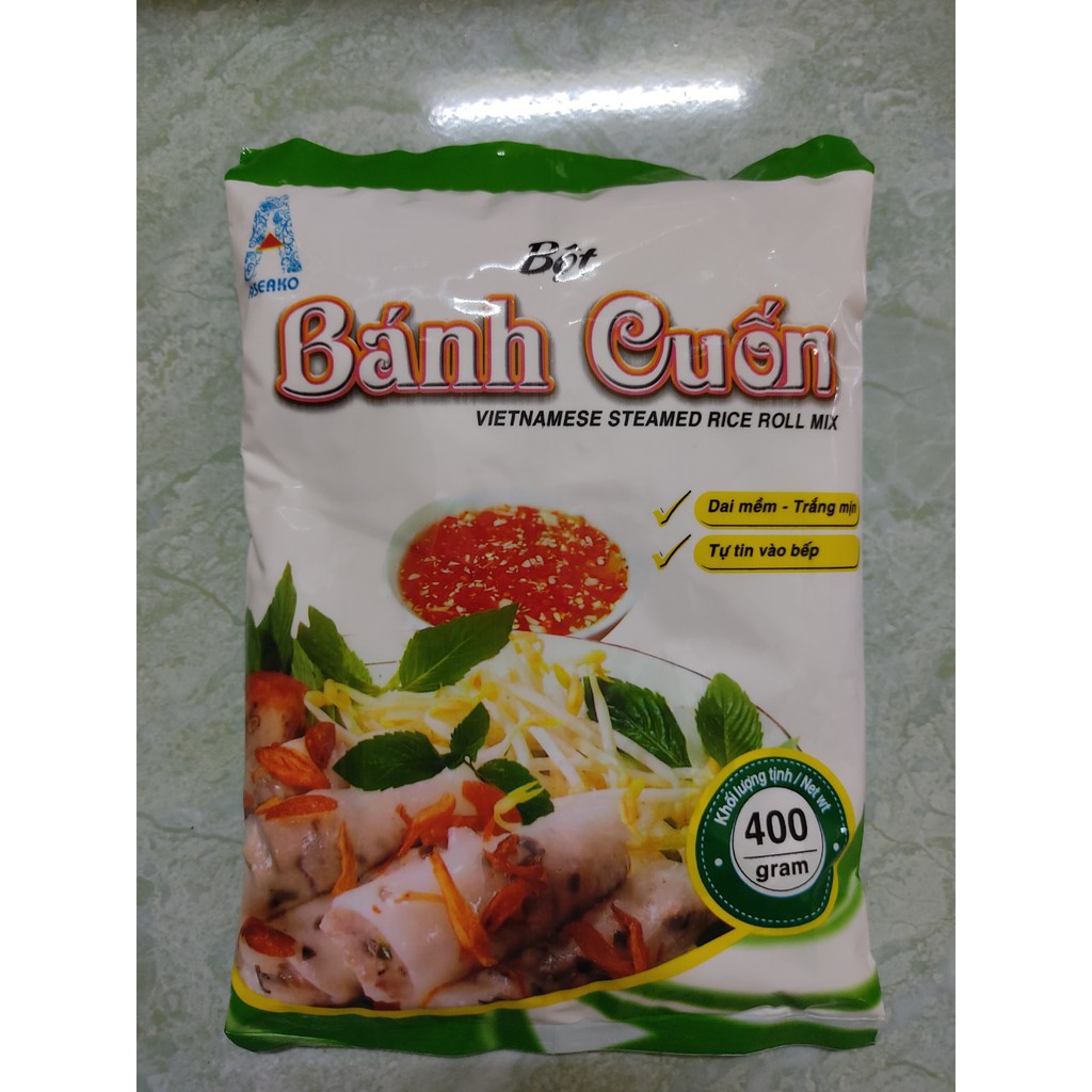 Bột bánh cuốn/bột làm bánh cuốn(400g)nguyên liệu làm bánh