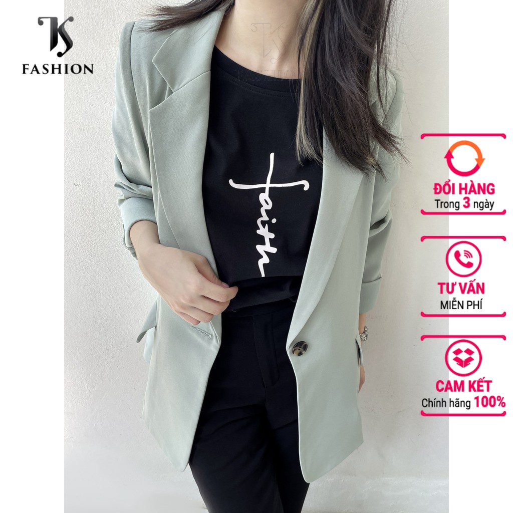 Áo khoác vest nữ dáng blazer thiết kế phong cách hàn quốc trẻ trung  . Áo vest nữ công sở TK FASHION - VK242