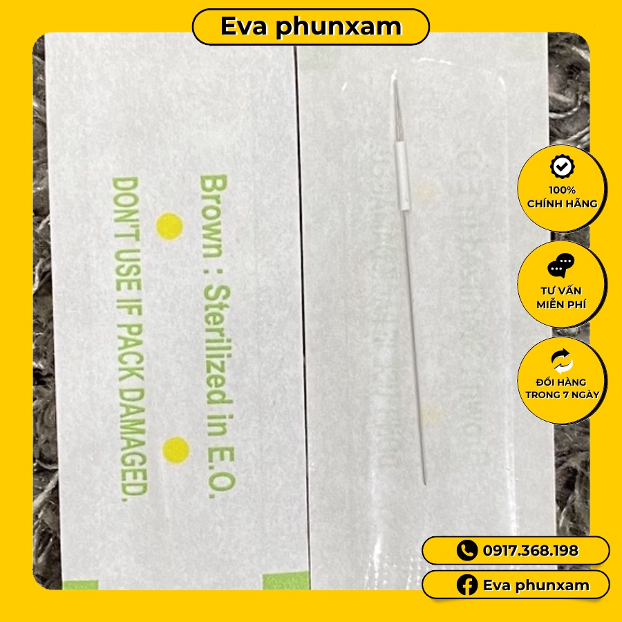 [HỘP 500 CHIẾC ] Kim 3 Phổ Thông (Kim Tròn)