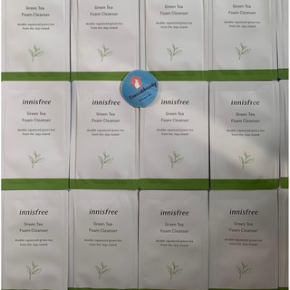 Sữa rửa mặt Sample Innisfree Green Tea Cleansing Foam