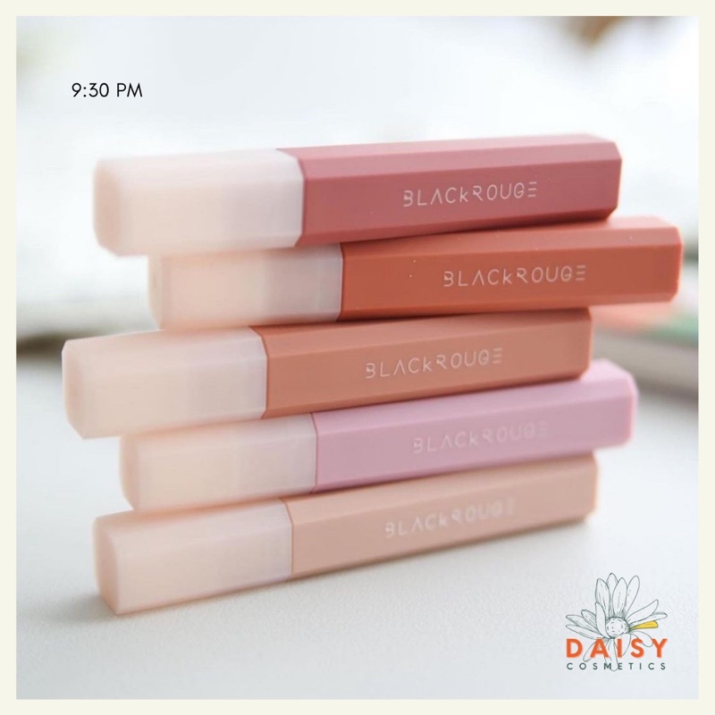 Son kem Black Rouge Half N Half Water Velvet / Son kem lì Black Rouge Half N Half Collection